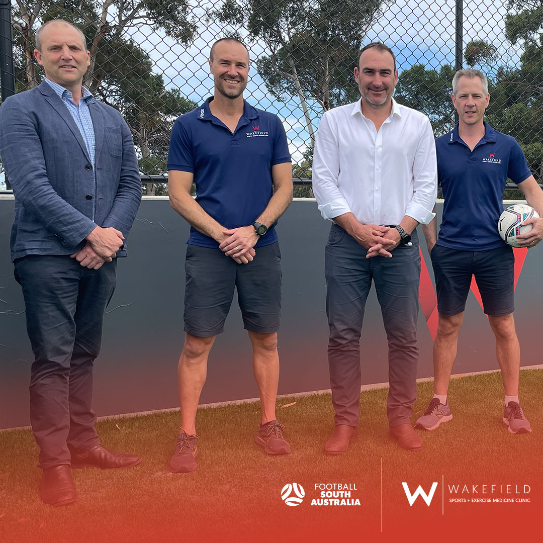 Football SA and Wakefield Sports + Exercise Medicine Clinic Continue