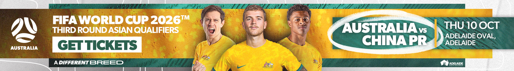 Subway Socceroos Return to Adelaide