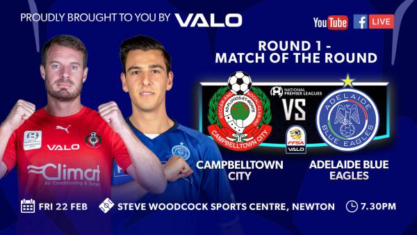 Round 1 - Campbelltown City v Adelaide Blue Eagles