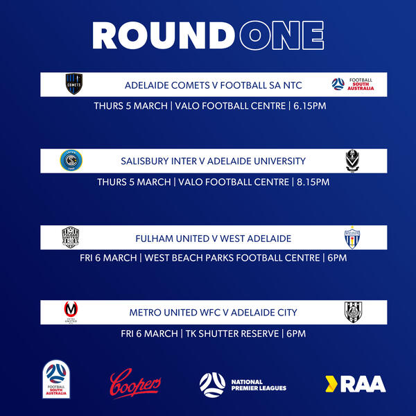 Round one wnpl Round one wnpl