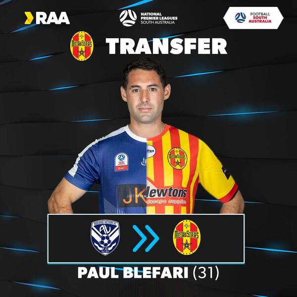 Blefari Blefari to MetroStars